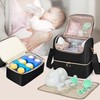 Fasrom Breast Pump Bag with Cooler Compartment Compatible with Momcozy,