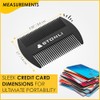 Metal Beard & Moustache Comb for Men