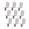 Maexxna 40pcs Shelf Support Pegs, L-Shaped Metal Cabinet Shelf Clips,