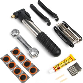 YL TRD Multifuncional Kit de Herramientas para bicicleta Kit de Reparación de Bicicletas con bicicleta bomba Y herramienta de reparación de neumáticos