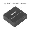 Background Music Controller Black Excellent Compatibility Miniature Size Music Switcher