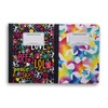 Composition Book, Wide Ruled, 100 Sheets, Assorted Colors, 7.5" x