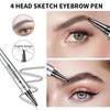 Microblading Eyebrow Contouring Pen Pencil - Magical Precise Waterproof Brow