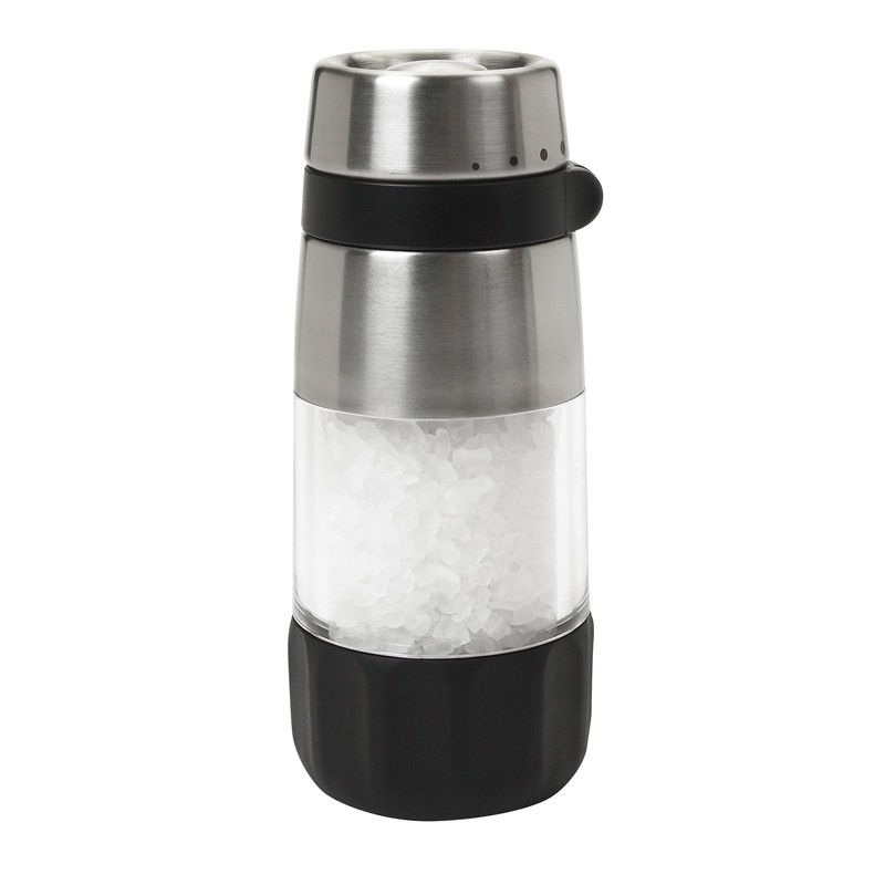 OXO Good Grips Accent Mess-Free Salt Grinder, Silver