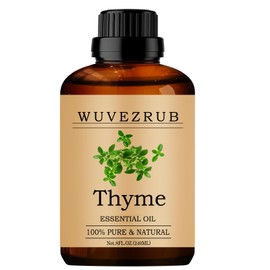 Wuvezrub Wuvezrub Thyme Essential Oils 240ML, Pure Thyme Essential Oil for Aromatherapy Diffuser - 8 Fl Oz