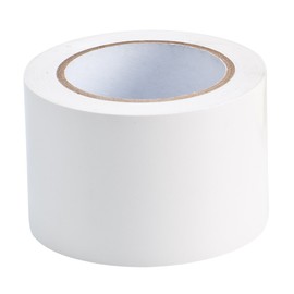 Brady 108' Length, 3" Width, B-725 Vinyl Tape, White Color Aisle Marking Tape