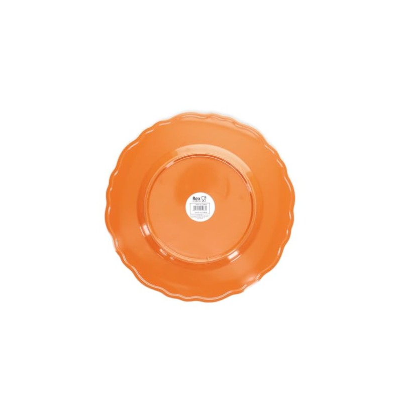 Rex London Melamine Plate (20cm) - Orange
