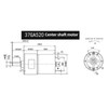 Micro Brushed Motor with Bracket Automatic Locking Small Size Regulable