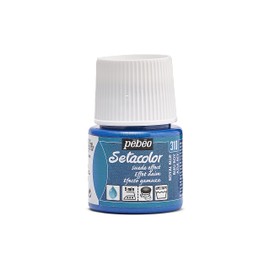 Pebeo Setacolor Suede Fabric Paint 45-Milliliter Bottle, Royal Blue,Royal Blue