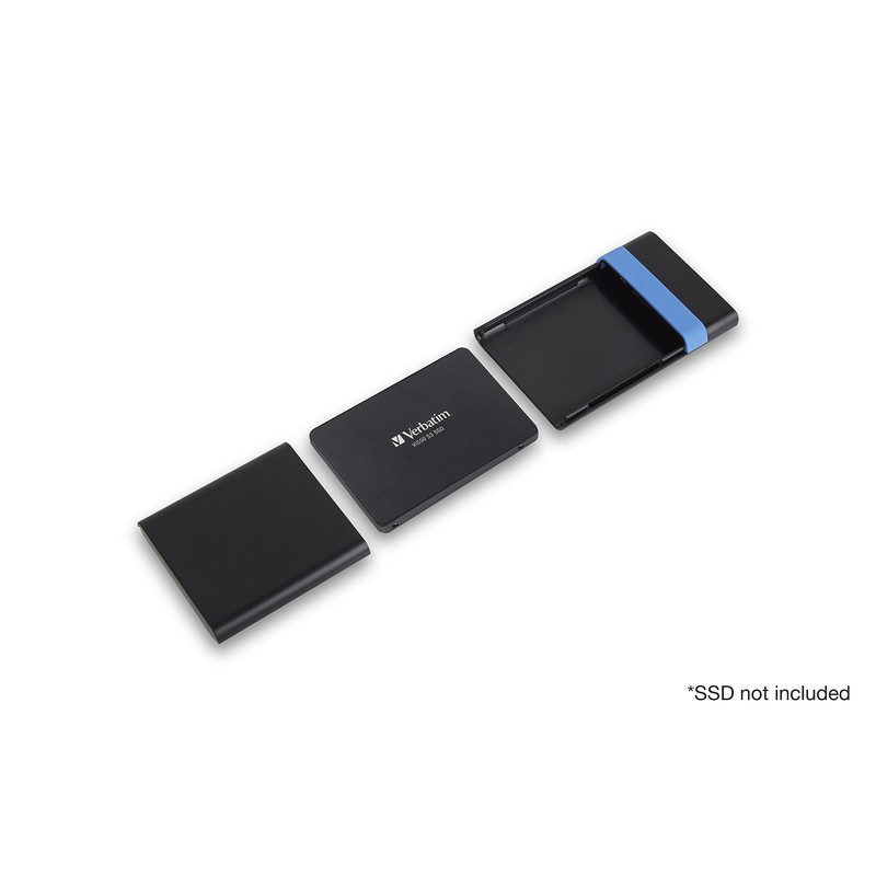 Verbatim Store'n'Go Enclosure Kit 2.5" USB 3.2 Gen1, Black