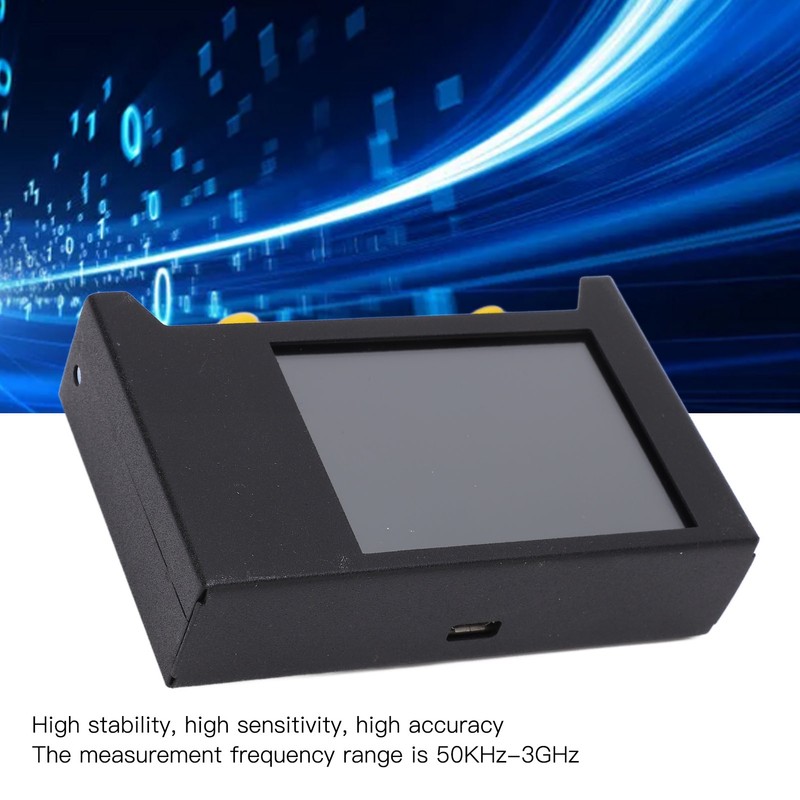 Vector Network Analyzer Iron Housing 2.8in LCD Touch Screen High
