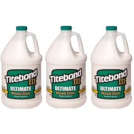 3 Pack Franklin 1416 Titebond III Ultimate Wood Glue - Gallon Bottle