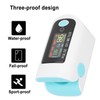 Fingertip Pulse Oximeter Digital OLED Blood Oxygen Saturation Monitor with