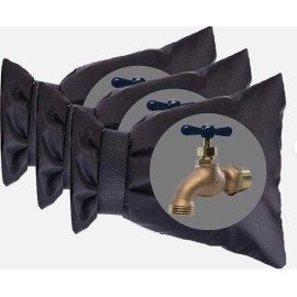 Unbranded Outdoor Faucet Covers for Winter 3 Packs Hose Bib Protector Spout Cover