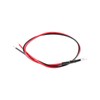 JESSINIE 50Pcs 3mm Light Emitting Diodes LED Bead with Wire
