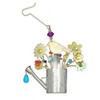 Pinnacle Peak Trading Company Bird Watering Can Metal Christmas Tree