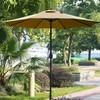 Sunnyglade 9' Patio Umbrella Outdoor Table Umbrella with 8 Sturdy