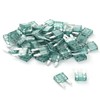 (60Pcs) 1 Amp Mini Car Fuses, 1A Automotive Fuses, Blade