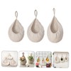 GRIRIW Kitchen Hanging Fruit Basket Hanging Vegetable Fruit Baskets Teardrop