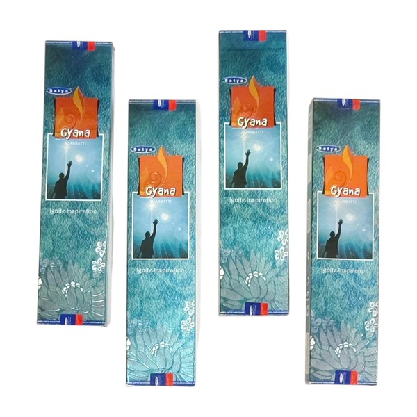GYAN Incense Sticks – 4 Pack x 15g – Aromatic