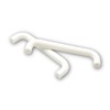 KLAMA Set of 4 Plastic Furniture Handles for Cupboards, Drawers