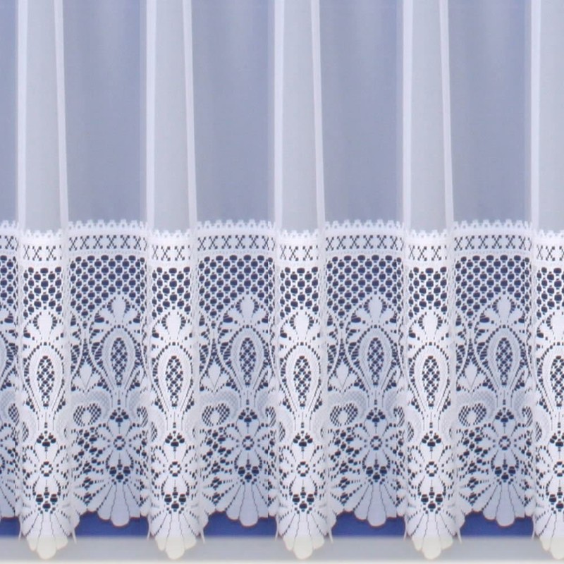 Brazil net curtain 63" drop - sold by the meter