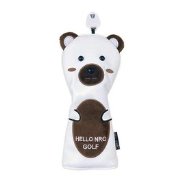 Golf Headcover Wood Cover Driver 440cc 460cc Utility UT Cover Bear Bear (Wood)