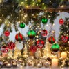 JUGLUTE Adornos para Arbol de Navidad, 44 pcs Plastic Esferas