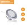 Ultra-Slim Recessed LED Spotlights IP44, Also Suitable for Bathroom Use,