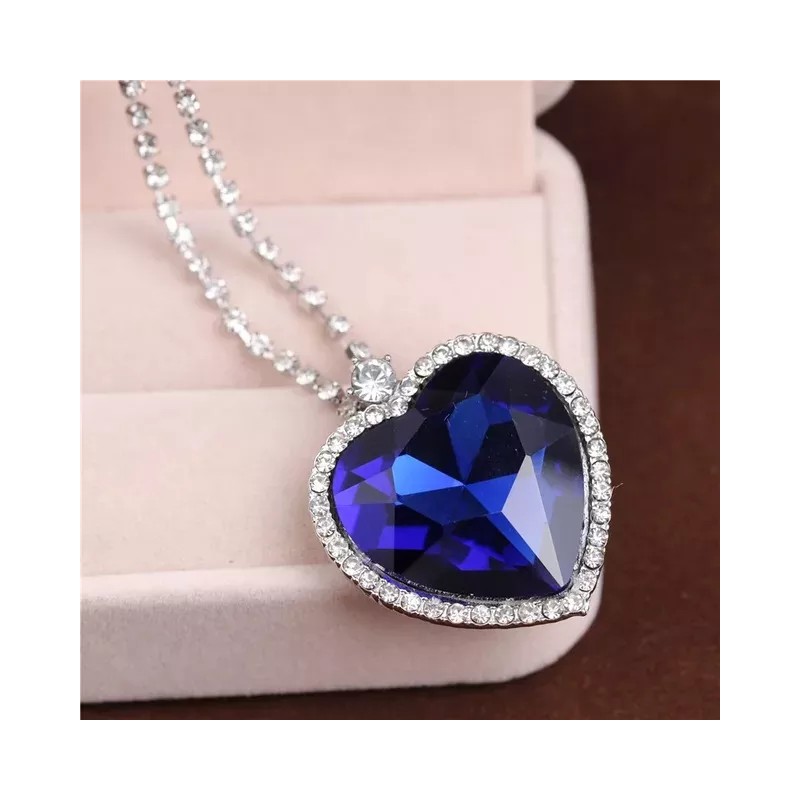 Dtup Collar De Plata 925 Titanic El Corazón Del Mar