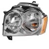 CAPA for 2005-2007 Grand Cherokee Front Left Headlight Amber &