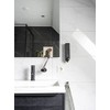 ZACK Carvo 40444 Towel Hooks Stainless Steel Black Small Set