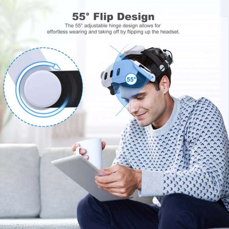 BEBONCOOL For Meta Oculus Quest 3/3s/Quest 2 VR Headset Elite