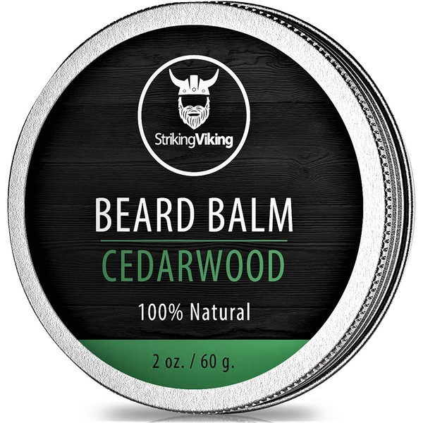 Cedarwood Beard Balm - Styles, Strengthens & Softens Beards and