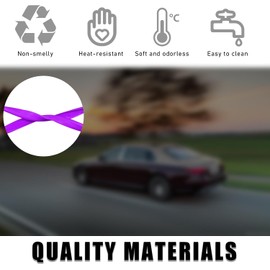Wevdn - Marco protector de espejo retrovisor, cubierta de silicona para espejo retrovisor de coche, compatible con modelos 3 y Y, regalos de decoración de interiores automáticos, accesorios de coche