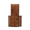 TOURBON Leather Axe Belt Loop Small Hammer Hatchet Carrier Holster