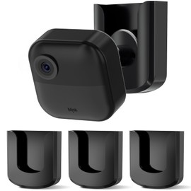 No Drill No Screw Blink Camera Mount for Blink Outdoor 4 /Blink Mini/Blink Mini 2, Strong Adhesive Camera Wall Mount for Blink Outdoor Indoor Camera, Easy to Install,3Pack(Blink Camera Not Included)