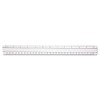 Westcott 15571 Clear Data Processing Magnifying Ruler, 12 Inch