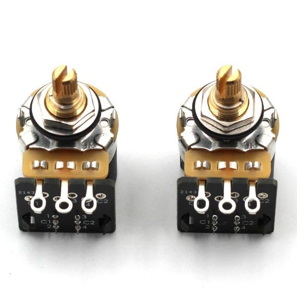 CTS 500K Push Pull Short Shaft Audio Taper Potentiometers -