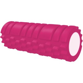 TNP Accessories Foam Yoga roller the grid beast roller for massage workout and fitness Pilates (Pink)