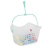 OurHouse Bucket with 24 Pegs, Grey, 1 Size