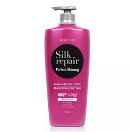 Elastin 엘라스틴 실크 리페어 퍼펙트 샤이닝 골드 실크 컨디셔너 1.2L 1개 [01_1.2L × 1개] Elastin Silk Repair Perfect Shining Gold Silk Conditioner 1.2L 1 piece [01_1.2L × 1 piece]