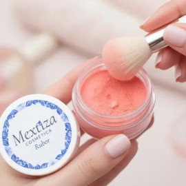 Rubor En Polvo Mineral Mextiza Sfp 10 Rubor Natural