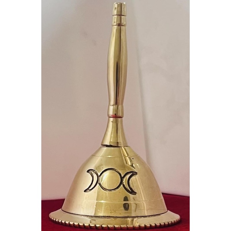 Indian Consigners Hand Bell Loud Brass Call Bells 3 Inches