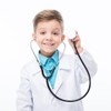 Rauoawby White Lab Coat for Kids - Doctor's with Working