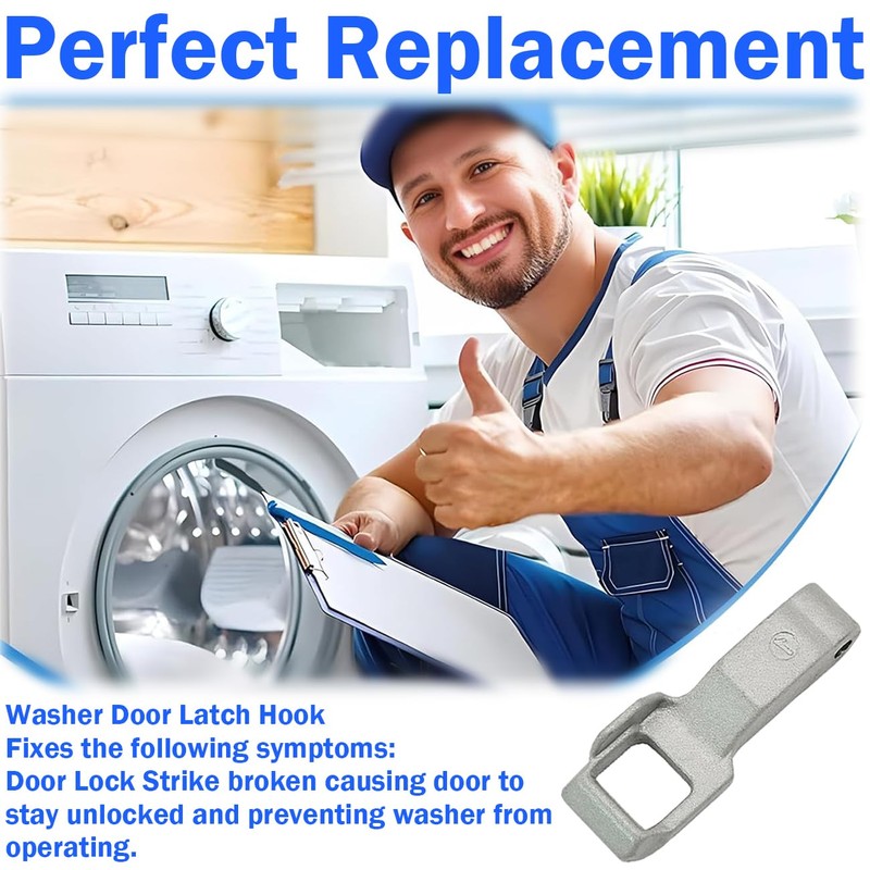 Washing Machine Door Lock Hook Compatible with LG Washer Buckle