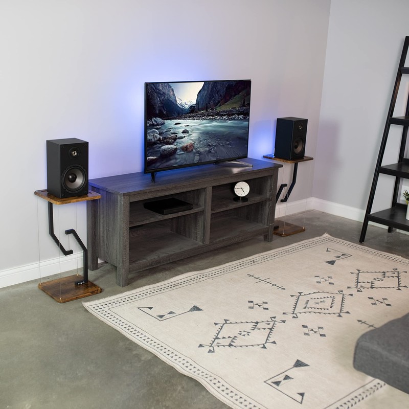 VIVO Anti-Gravity 12 inch Speaker Floor Stand, Floating Modern Speaker