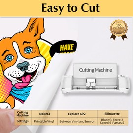 TransOurDream Heat Transfer Paper for Inkjet & Laserjet Printer (10 Sheets 8.5x11", Light 3.0) Printable HTV Heat Transfer Vinyl for T Shirts Iron on Transfers Paper for Light Fabric