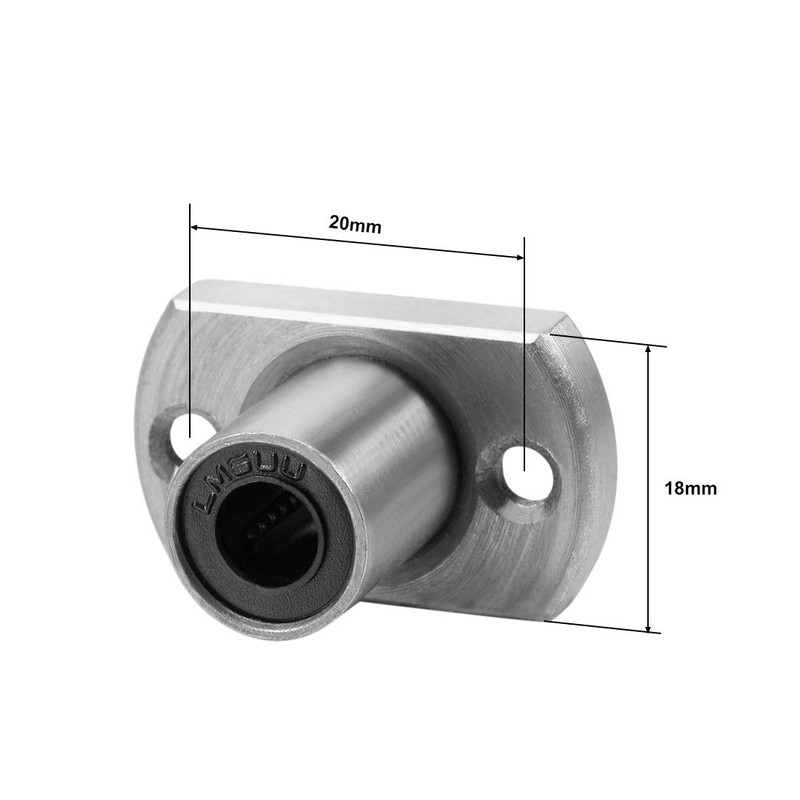 sourcing map Linear Ball Bearings LMH6UU Extra Long with Two