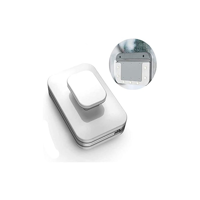 Limpiavidrios Magnético para Ventanas 3-15 mm con Cuerda 2,4 m